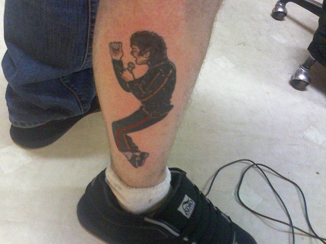 michael jackson tattoo. Michael Jackson Tattoo