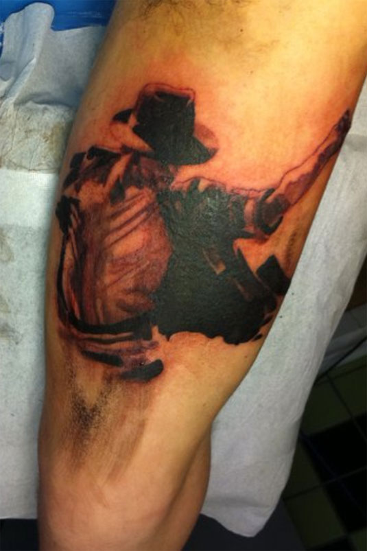 Michael Jackson Tattoo by Erik from Sweden