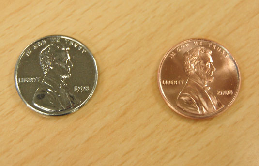 1998 US Silver Penny