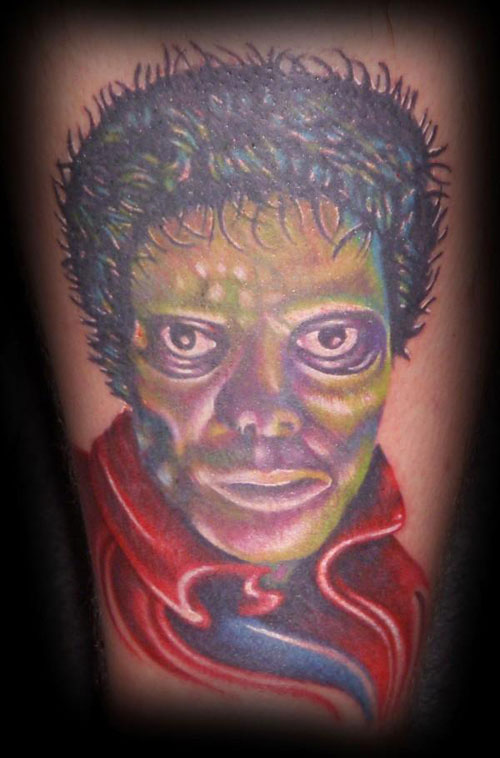 MJ Thriller Tattoo