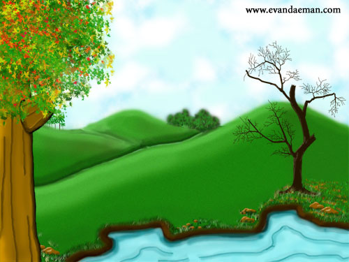 Cell Animation Background