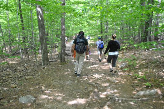 Hiking Mt. Mounadnock