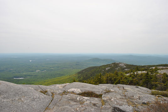 View from the White Dot Trail of Mt. Monadnock