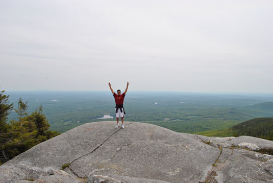 View from the White Dot Trail of Mt. Monadnock