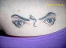 Michael Jackson Eyes Tattoo