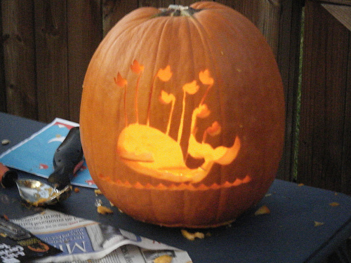 Twitter Fail Whale Pumpkin