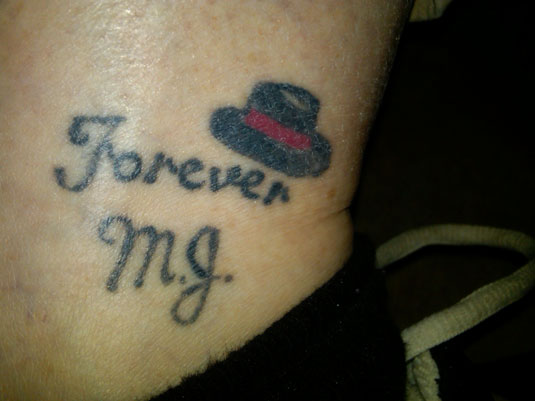 Michael Jackson Tattoo - Forever MJ