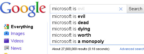 Google Microsoft