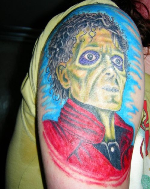 Michael Jackson Tattoo - Thriller