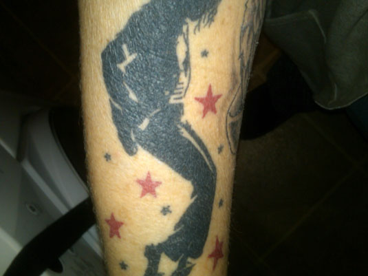 Michael Jackson Tattoo by Sherry Stuber