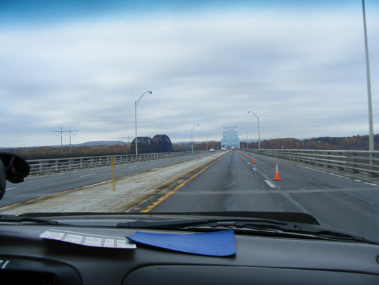Bridge on our way to NY