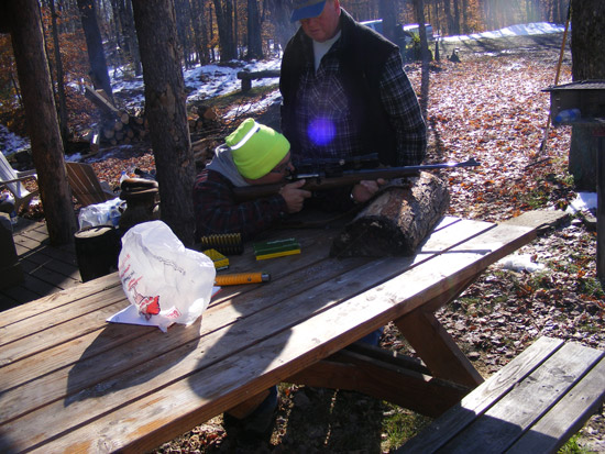 Todd takes a shot as Jack is watching