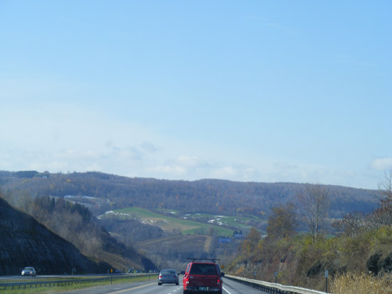 View of a valley